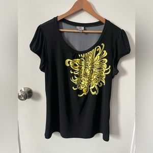 XL black tshirt
